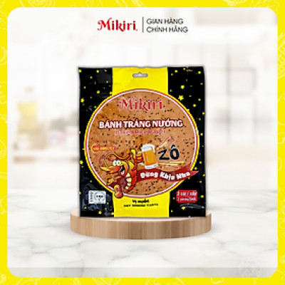 Combo lựa chọn - Bánh tráng nướng Mikiri Vị Ruốc x 50g (2 bánh/gói), Vị Dừa x 130g (5 bánh/gói) - Ăn vặt thơm ngon