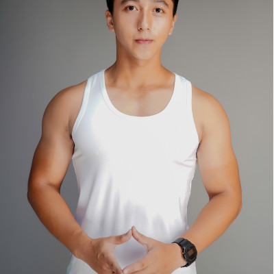 Combo 2 áo ba lỗ nam/áo 3 lỗ nam, sợi cotton mềm mịn siêu thoáng mát, thấm hút mồ hôi cực tốt, co giãn 4 chiều MRM FASHION -MM