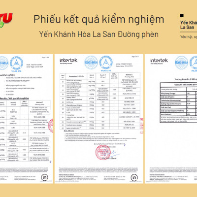 [COMBO 3 HŨ ] Yến Khánh Hòa La San Đường Phèn