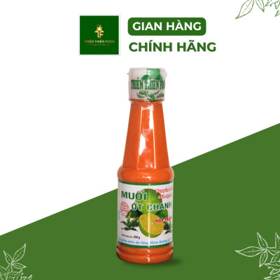 Combo 6 Chai Muối Ớt Chanh Nha Trang 250gr (Đỏ)