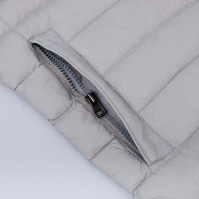 Áo khoác lông vũ Beige chất liệu cao cấp mềm mịn chống thấm nước chống bám bẩn siêu nhẹ giữ nhiệt  ALIGRO ALGALV.19