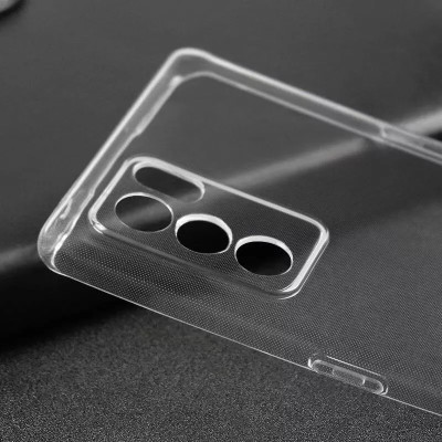 Ốp lưng silicon dẻo cho Oppo Reno 6 Pro 5G hiệu Ultra Thin trong suốt mỏng 0.6mm độ trong tuyệt đối chống trầy xước - Hàng nhập khẩu