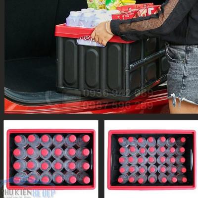 Thùng đựng đồ đa năng gấp gọn để sau ô tô