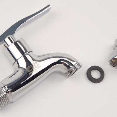 Vòi hồ - vòi máy giặt Eurolife EL-118 (Trắng bạc)