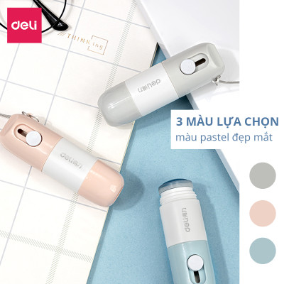 Bút Xóa Thông Tin Trên Bill Đơn Hàng Giấy In Nhiệt Kèm Dao Rọc Giấy Deli - Dụng Cụ Bóc Mở Đơn Hàng Online - Che Bảo Mật Thông Tin Đơn Hàng Nhỏ Gọn Tiện Lợi - JQ122