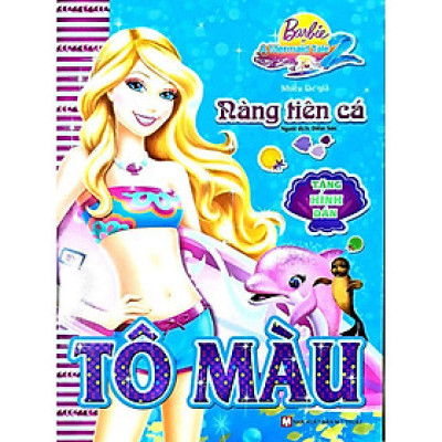 Sách - Tô Màu Theo Truyện Kể - Barbie Nàng Tiên Cá - Tân Việt Books
