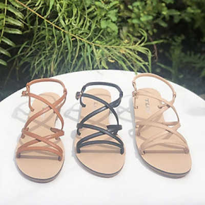 Sandal nữ quai ngang hot trend  trẻ trung năng động 21432