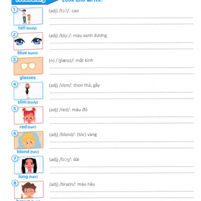 Luyện Viết Và Học Từ Vựng Tiếng Anh 6 - NoteBook_ABB