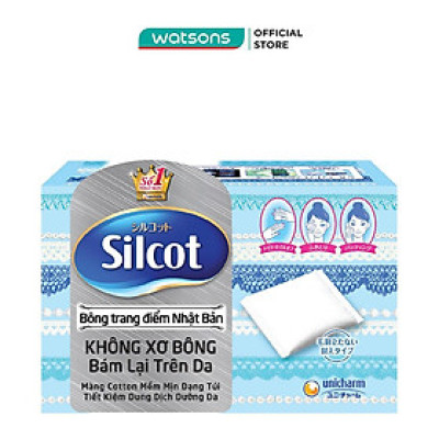 Bông Tẩy Trang Silcot 82 Miếng