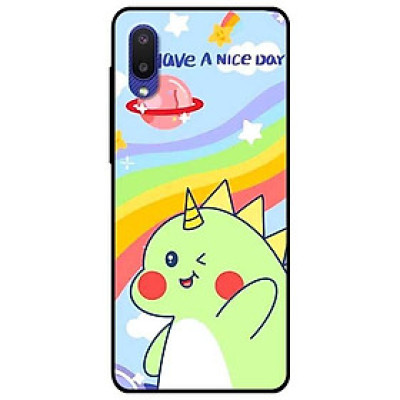Ốp lưng dành cho Samsung Galaxy A02 - A02s - mẫu Khủng Long Xanh