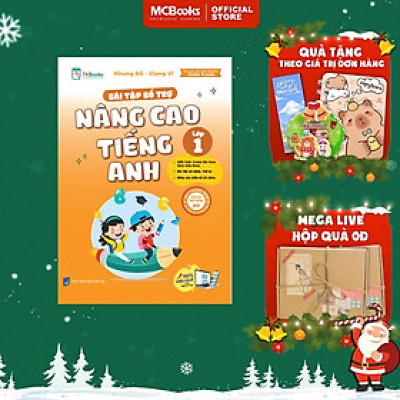 Sách - Bài Tập Bổ Trợ Nâng Cao Tiếng Anh Lớp 1 - MCBooks