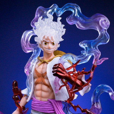 Mô Hình Luffy Gear 5 Bản Có Vũ Khí 21cm Mô hình One Piece Cao Cấp, Figure Mô Hình Anmie One Piece Luffy Vua Hải Tặc