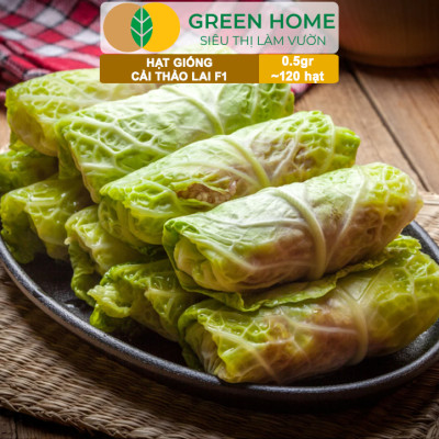 Hạt Giống Cải Thảo Goki Greenhome, Bao 0,5gr~120 hạt, Dễ Trồng, Nảy Mầm Cao, Năng Suất Cao T22