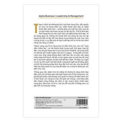 Trạm Đọc Official | Triết Lý Lãnh Đạo Park Hang Seo