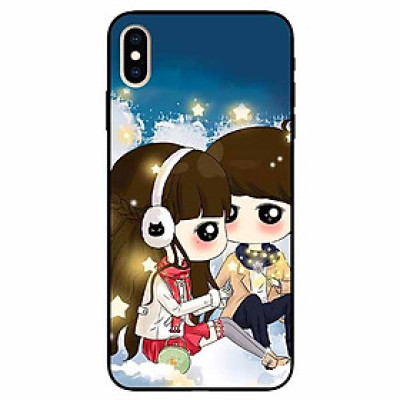 Ốp lưng dành cho Iphone X / Xs mẫu Cặp Đôi Đếm Sao