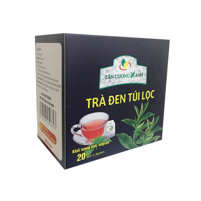01 Thùng (100 Hộp) HỒNG TRÀ Túi Lọc Tân Cương Xanh 40 Gram Pha Trà Sữa, Trà Tắc Ngon