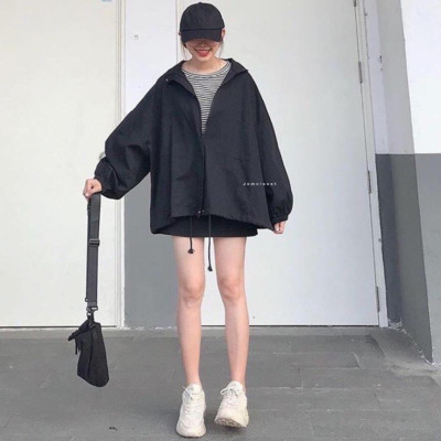 Áo khoát kaki chống nắng Form Dơi 1 Lớp xinh xinh cực chuẩn-A477