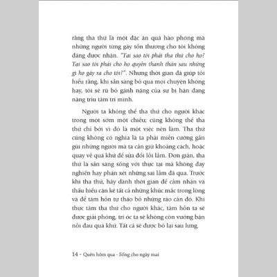 Quên Hôm Qua Sống Cho Ngày Mai - Khổ Nhỏ