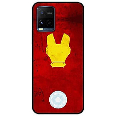 Ốp lưng dành cho Vivo Y21 - Vivo Y21s mẫu Người Sắt Đỏ Vàng
