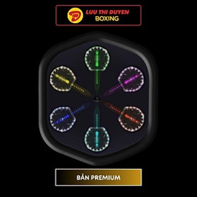 Máy đấm boxing theo nhạc Lừu Thị Duyên Boxing - Cảm biến âm nhạc - Phiên bản Premium