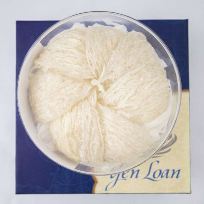 Yến Loan - Yến sào nguyên tổ rút lông Loại Thượng Hạng thích hợp làm quà biếu chăm sóc sức khỏe cho mẹ bầu, sau sinh và sắc đẹp (Hộp 50 Gram).