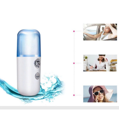 MÁy phun sương nano mini cầm tay dễ thương ( giao mẫu ngẫu nhiên) Chăm Sóc Và Làm Mát Da Mặt (BẬT: BẤM NÚT 2 LẦN)