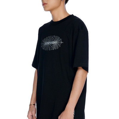 5THEWAY /spider web/ NEW TEE in BLACK aka Áo Thun Đen