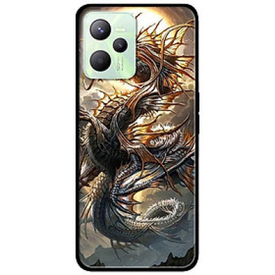 Ốp lưng dành cho Realme C35 mẫu Rồng Trăng