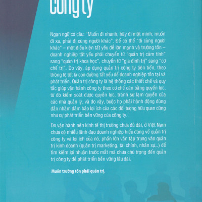 Quản Trị Công Ty