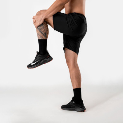 Quần short thể thao nam Vicci QS.01 chất liệu mềm nhẹ, co giãn, thoáng khí, túi có kéo khóa an toàn tiện lợi, kiểu dáng thể thao năng động