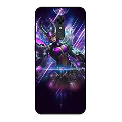 Ốp Lưng in cho Xiaomi Redmi 5 Plus Mẫu Liên Quân Karina - Hàng Chính Hãng