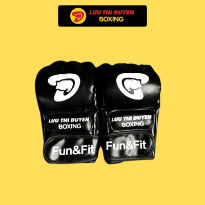 Găng tay Đấm bốc, Boxing, găng tay võ thuật MMA FUN & FIT - Lừu Thị Duyên Boxing
