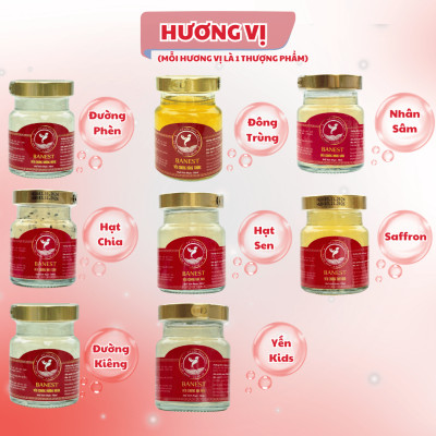 Yến Hũ 150ml chứa 18gr Yến Tiệt Trùng dành cho mọi lứa tuổi- Yến Sào Banest