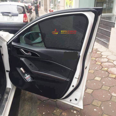 Rèm che nắng xe Vios 2019- 2020- 2021 2022 có hút nam châm cao cấp