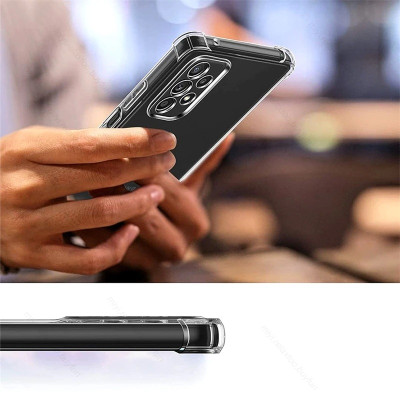 Ốp lưng cho Samsung A13, A23, A33, A53, A73 5G dẻo trong TPU chống sốc 4 góc ( hàng chính hãng)