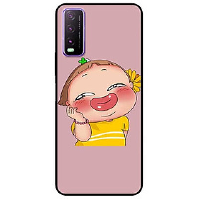 Ốp lưng dành cho Vivo Y20 - Y20s - Y12s mẫu Quỳnh Áo Vàng