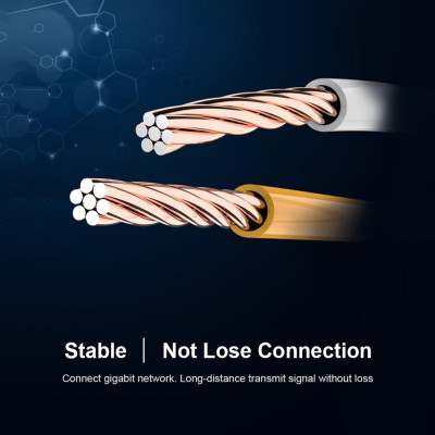 Cáp VENTION Ethernet Cat 6 tốc độ nhanh Gigabit mạng LAN RJ45 cho doanh nghiệp gia đình 20M Màu đen