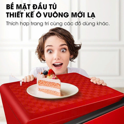 Tủ Lạnh Mini 82 Lít Hisense HR08DR/HR08DW Tiết Kiệm Điện, Ngăn Đông Làm Đá Bảo Hành 24 Tháng - Hàng Chính Hãng