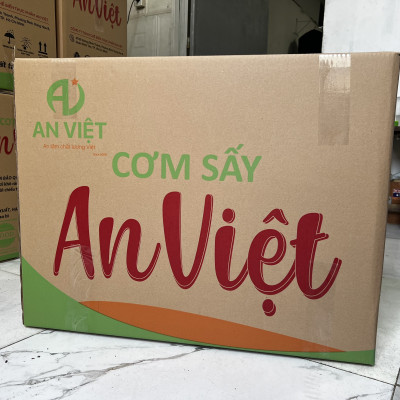 Cơm Sấy Gạo Lứt Chà Bông An Việt 1 kg - Date mới