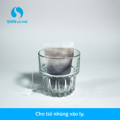 Cà phê Khe Sanh Blend - SHIN Cà Phê - Túi Nhúng - Hộp 10 gói
