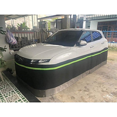 Quây chống chuột cho các loại ô tô xe hơi 4 chỗ -5- 7 chỗ có luới inox chống cắn +Khóa+Cáp+Bao tay