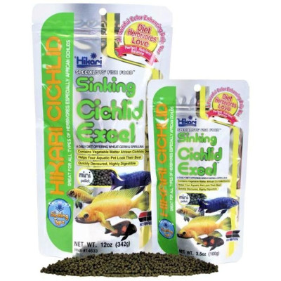 Thức ăn cá ali Hikari Cichlid Cichlid Excel - Cám cá ali giàu dinh dưỡng - Thức ăn ali