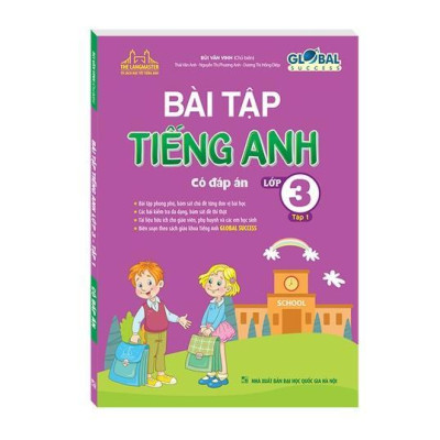 Sách - Global Success - Bài Tập Tiếng Anh Lớp 3 + Bài Tập Tiếng Anh Lớp 6 - Combo 4 Cuốn - Minh Thắng