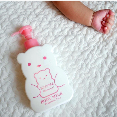 Sữa Dưỡng Thể Kissme Mommy Body Milk Cấp Ẩm Dành Cho Bé Từ 06 Tháng Tuổi Và Làn Da Nhạy Cảm (200G)