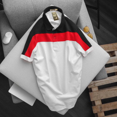 Áo Thun Nam Phối Sọc Ngang Cá Tính Trẻ Trung - LZPS110