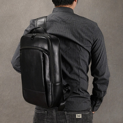 Balo nam DA BÒ THẬT, balo laptop phong cách mới – BEE GEE BLND9120