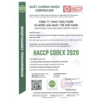 Nước yến thảo dược sâm Canada Healwa (1 thùng x 12 lon x 240ml) Thức uống dinh dưỡng dành cho người Việt
