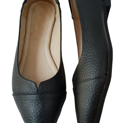 Giày Búp Bê Nữ Da Bò BIGGBEN Cao Cấp BB109