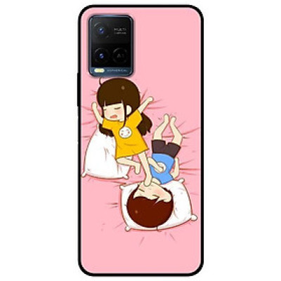 Ốp lưng dành cho Vivo Y21 - Vivo Y21s mẫu Couple Ngủ