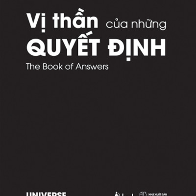 Sách AZ - Vị Thần Của Những Quyết Định - Bản Bìa Đen (Tặng Bookmark)